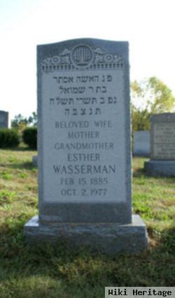 Esther Radner Wasserman