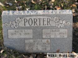 Mattie L Porter