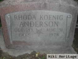 Rhoda Koenig Anderson
