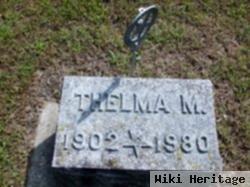 Thelma M. Mills Webster