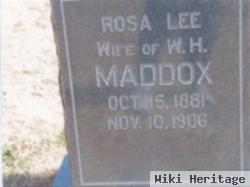 Rosa Lee Maddox