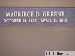 Mauriece D. Greene