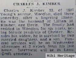 Charles J Kimber