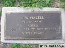 Pfc J W Hazell