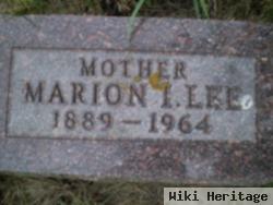 Marion I Lee