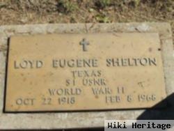 Loyd Eugene "pete" Shelton