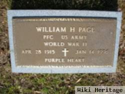 William H Page