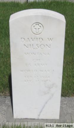 David Waldemar "dave" Nilson