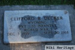 Pvt Clifford R. Decker