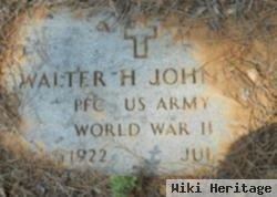 Walter H Johnson