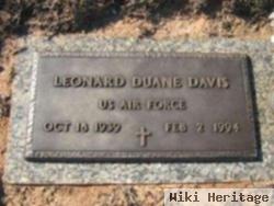 Leonard Duane Davis