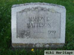 Marion Matteson