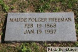 Maude Folger Freeman