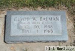 Clyde W. Balman