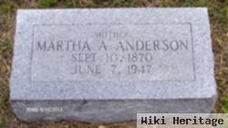 Martha Ann Anderson Anderson