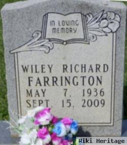 Wiley Richard "r.c." Farrington