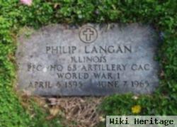 Pfc P. Philip Langan