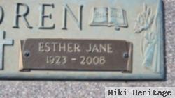 Esther Jane Hadl Thoren