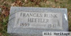 Frances Runk Hetterly