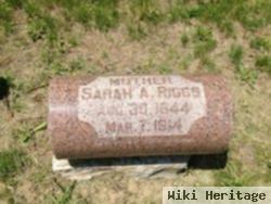 Sarah A Riggs