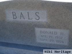 Donald Herbert "don" Bals