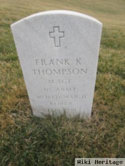 Frank K Thompson