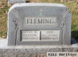 Minnie M. Fleming