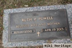 Ruth P Powell