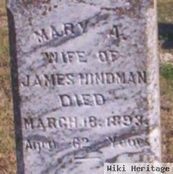 Mrs Mary A.g.c. Hindman