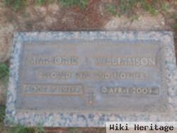 Marjorie I. Williamson