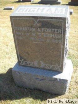 Samantha Alma Foster Bigham