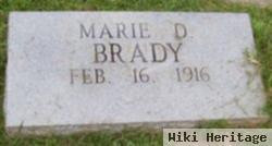 Marie D Brady