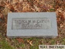 Thelma M Mccarson