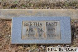 Bertha Fant