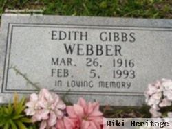 Edith Gibbs Webber