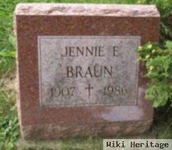 Jennie E Braun