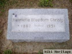 Henrietta Marie Bloedorn Christy