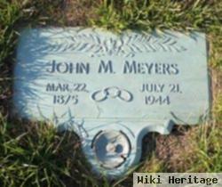 John M Meyers