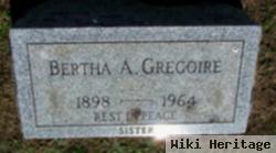 Bertha A. Gregoire