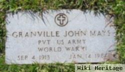 Granville John Mays