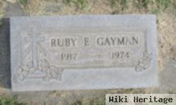 Ruby E. Phillips Gayman