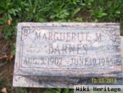 Marguerite M. Barnes