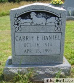 Carrie E Daniel