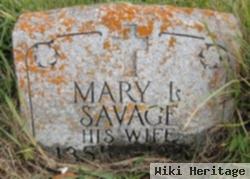 Mary L Savage Hagan