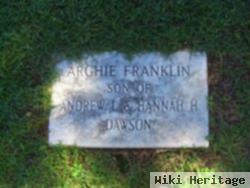 Archie Franklin Dawson