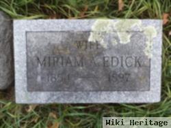 Miriam A Edick Staring