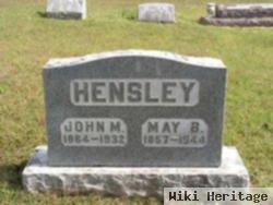 John M Hensley