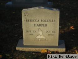 Rebecca "becky" Rozzelle Harper