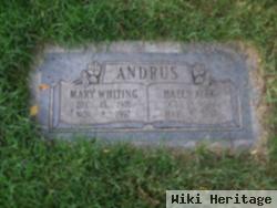 Mary Whiting Andrus