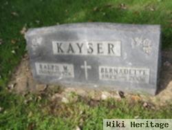 Bernadette K. Bernard Kayser